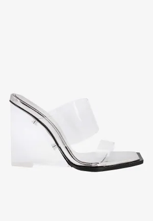 100 Shard Wedge Sandals