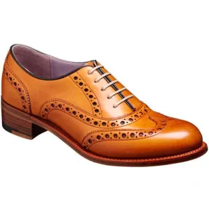 BARKER Sloane Shoes - Ladies Brogues - Cedar Calf