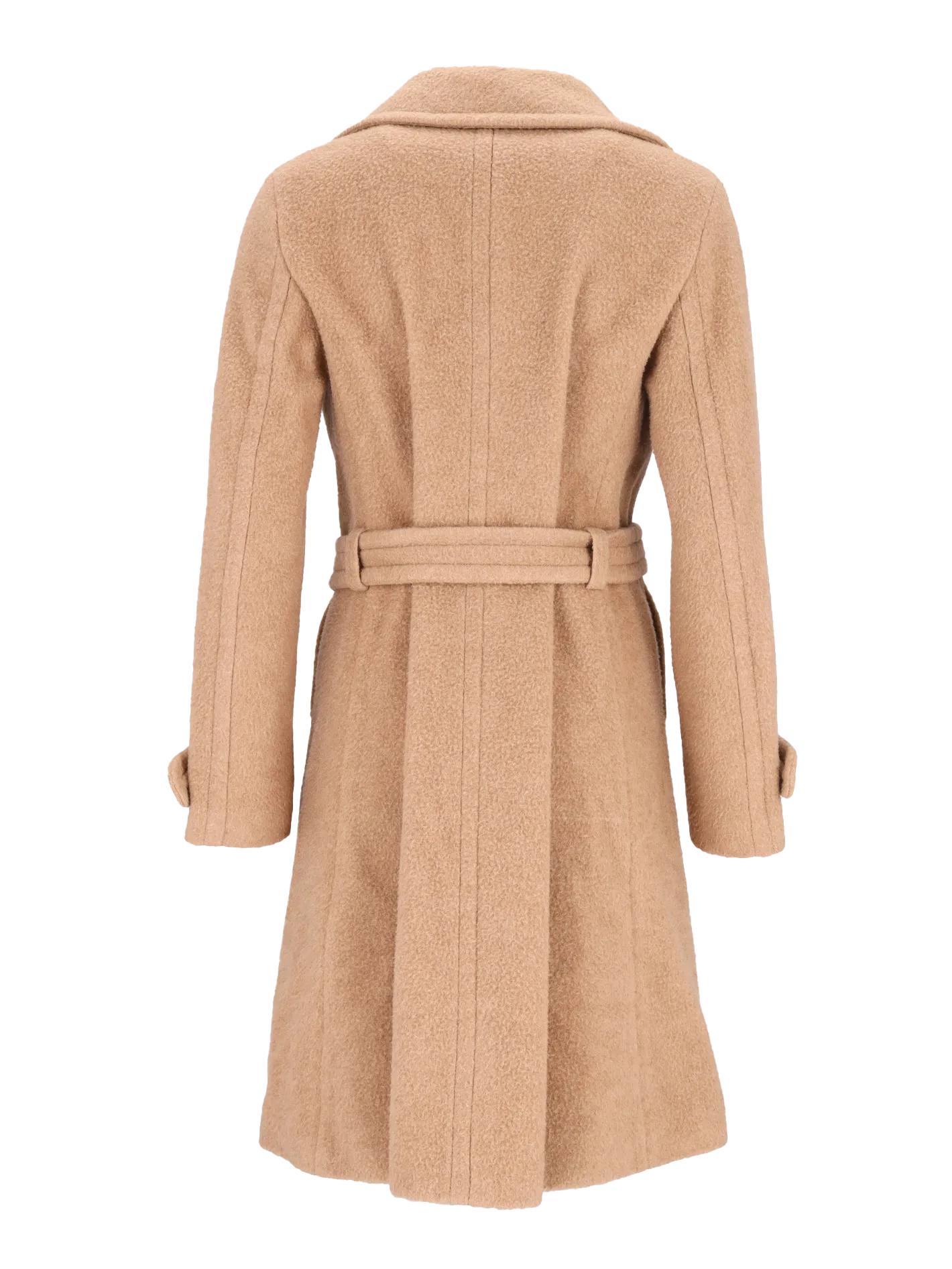 belted wool coat