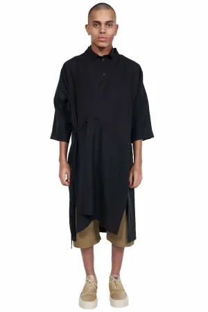 Black Kimono Robe