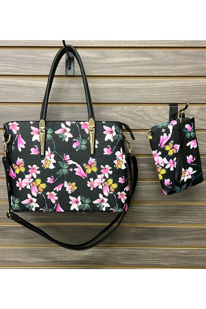 Butterfly Handbag 2pc