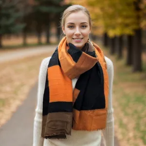 Colour Block Scarf/Shawl