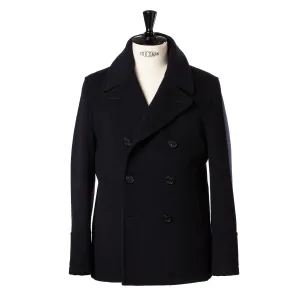 Dunkelblaue Cabanjacke "Amalfi" aus reiner Wolle - Iconic Sealup