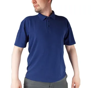 Dutch Military - Blue Short-Sleeve Polo Shirt - Grade 1