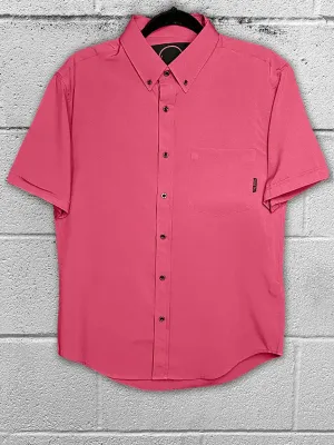 ESSENTIAL ROSE WARRIOR BUTTON UP