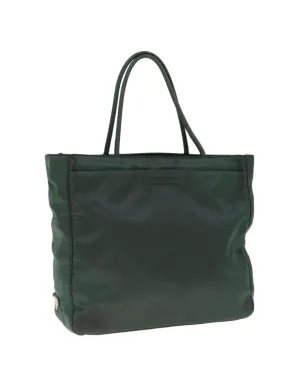 Green Nylon Hand Bag with Accessories - Italian Made