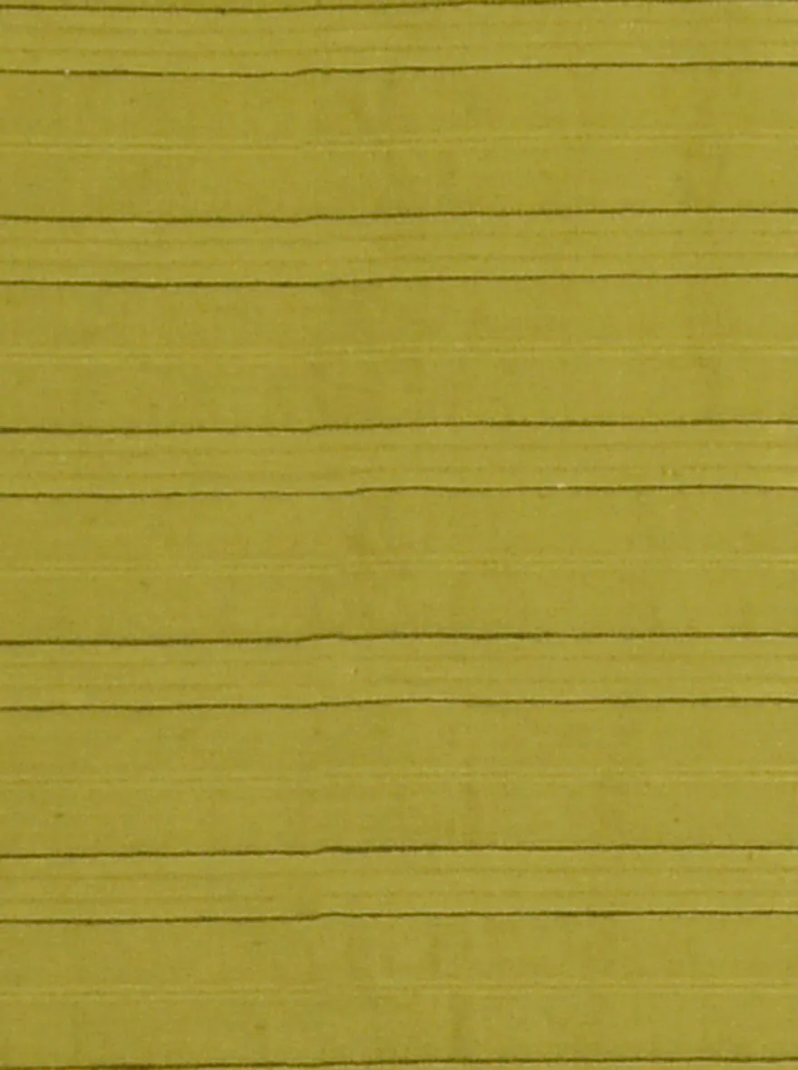 Green Striped Slim Fit Casual Shirt | Greenfibre