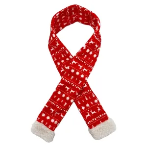 Huxley and Kent Fairisle Scarf for Pets Small