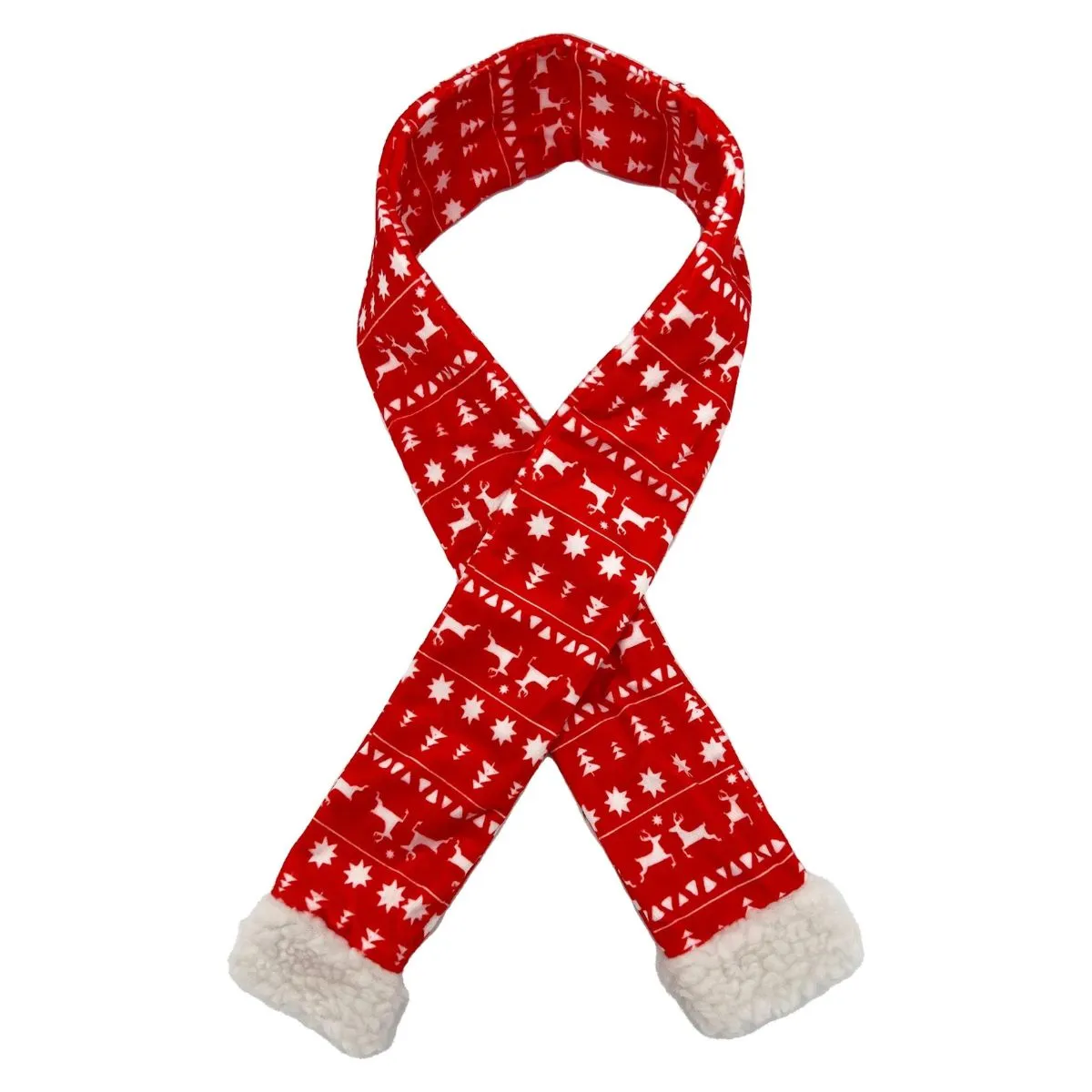 Huxley and Kent Fairisle Scarf for Pets Small