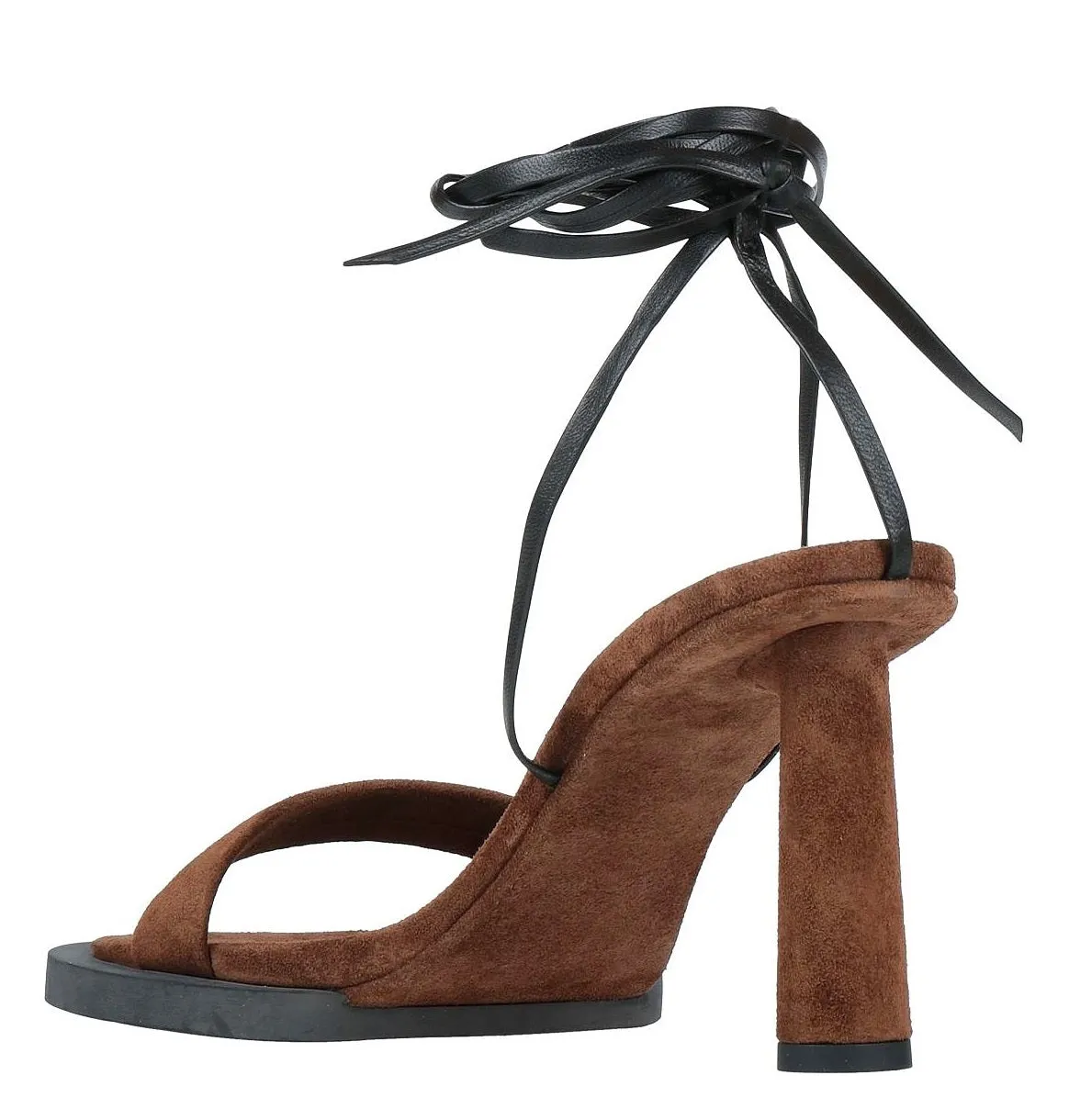 Jacquemus sandals, dark brown