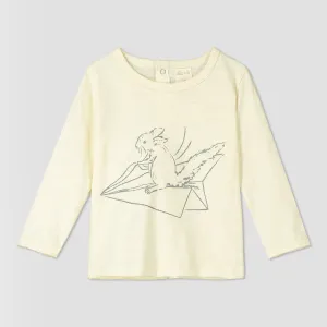 Jago t-shirt in ivory planes