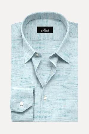 Kashmir - Sky Blue Formal Shirts for Men | Ariser