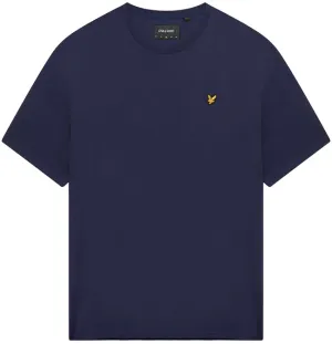 Lyle and Scott Mens Plain T Shirt Navy