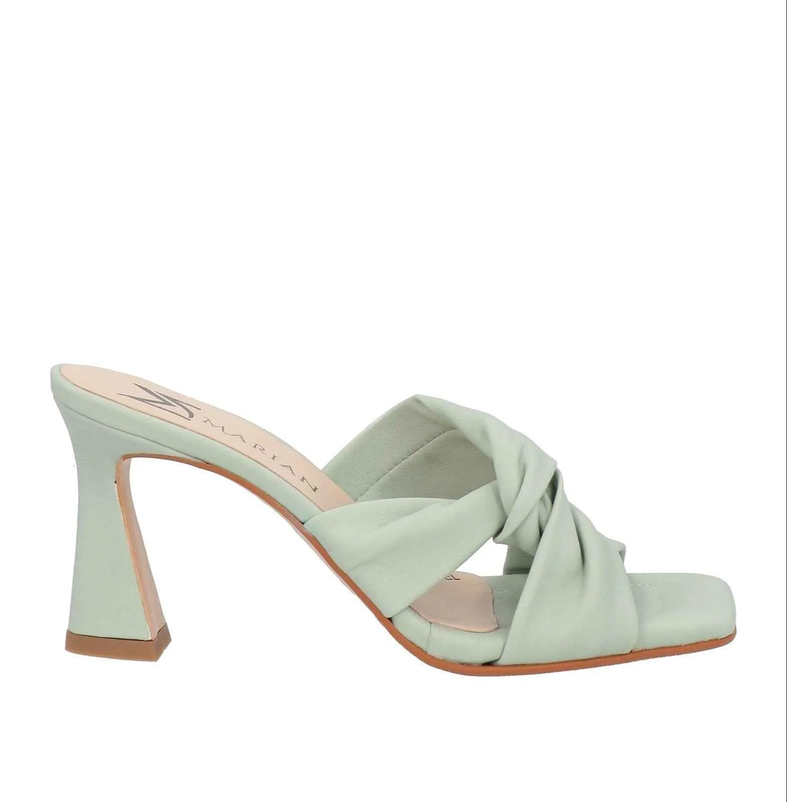 Marian sandals, light green