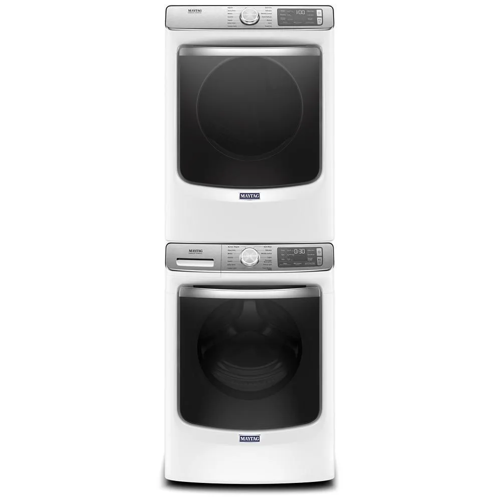 Maytag MGD8630HW Smart Front Load Gas Dryer with Extra Power and Advanced Moisture Sensing Plus - 7.3 cu. ft.