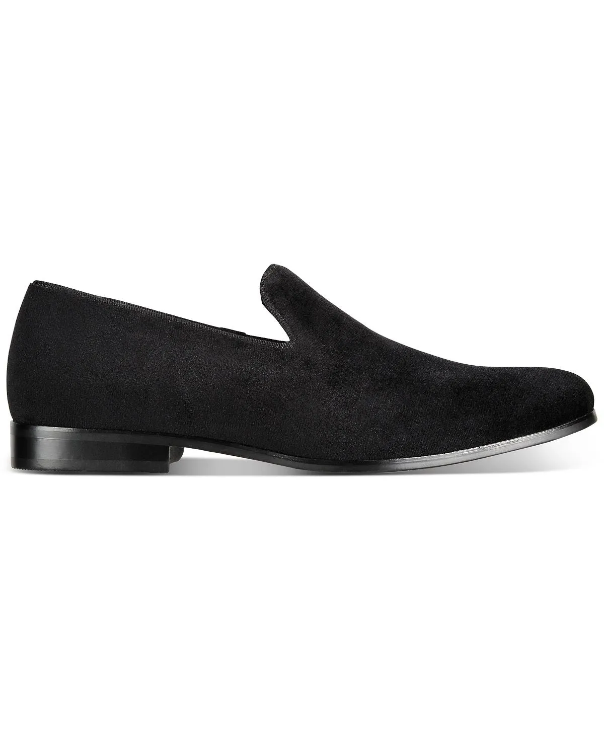 Men's Zion Smoking Slipper Loafers Made for Macy's Alfani, Black