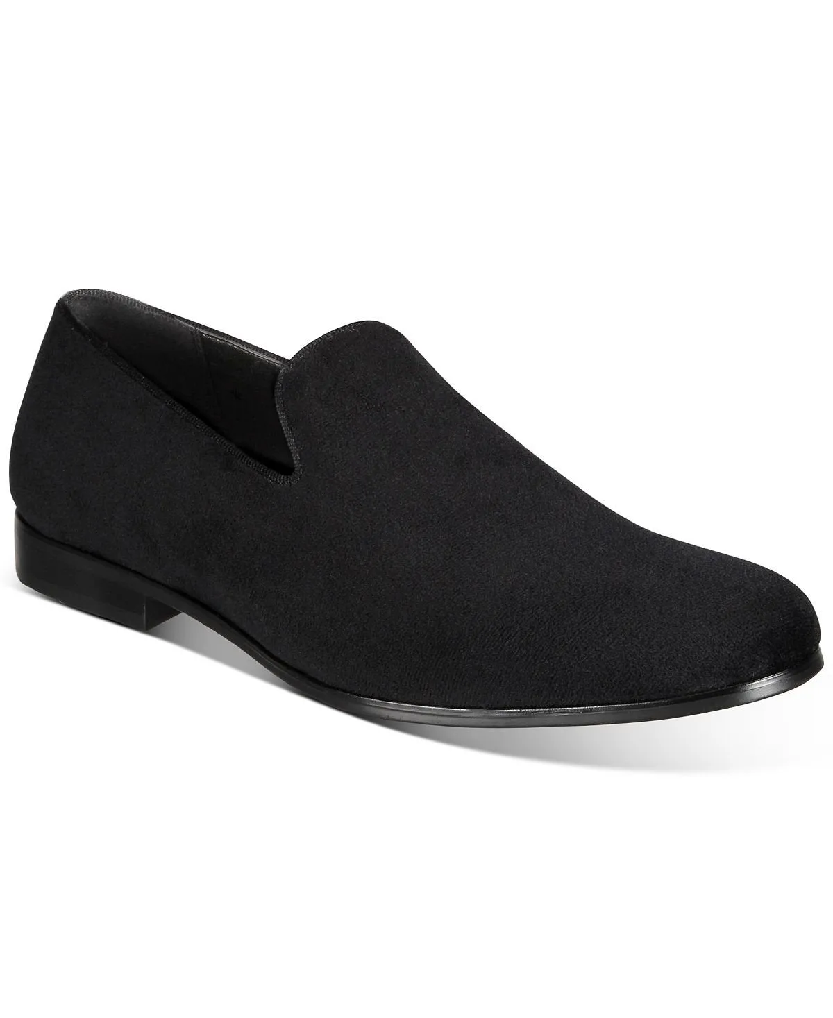 Men's Zion Smoking Slipper Loafers Made for Macy's Alfani, Black