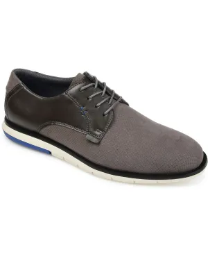 Murray Vance Co. Men's Casual Derby Shoes, Gray