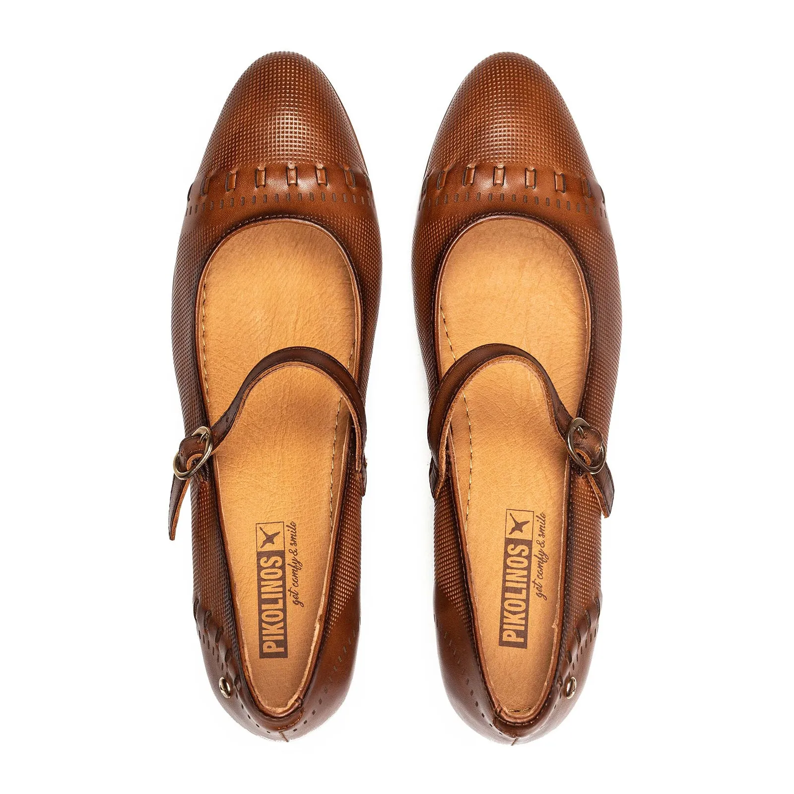 Pikolinos Calafat W1Z-5797 Heeled Mary Jane (Women) - Cuero