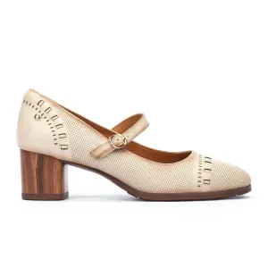 Pikolinos Calafat W1Z-5797 Heeled Mary Jane (Women) - Marfil