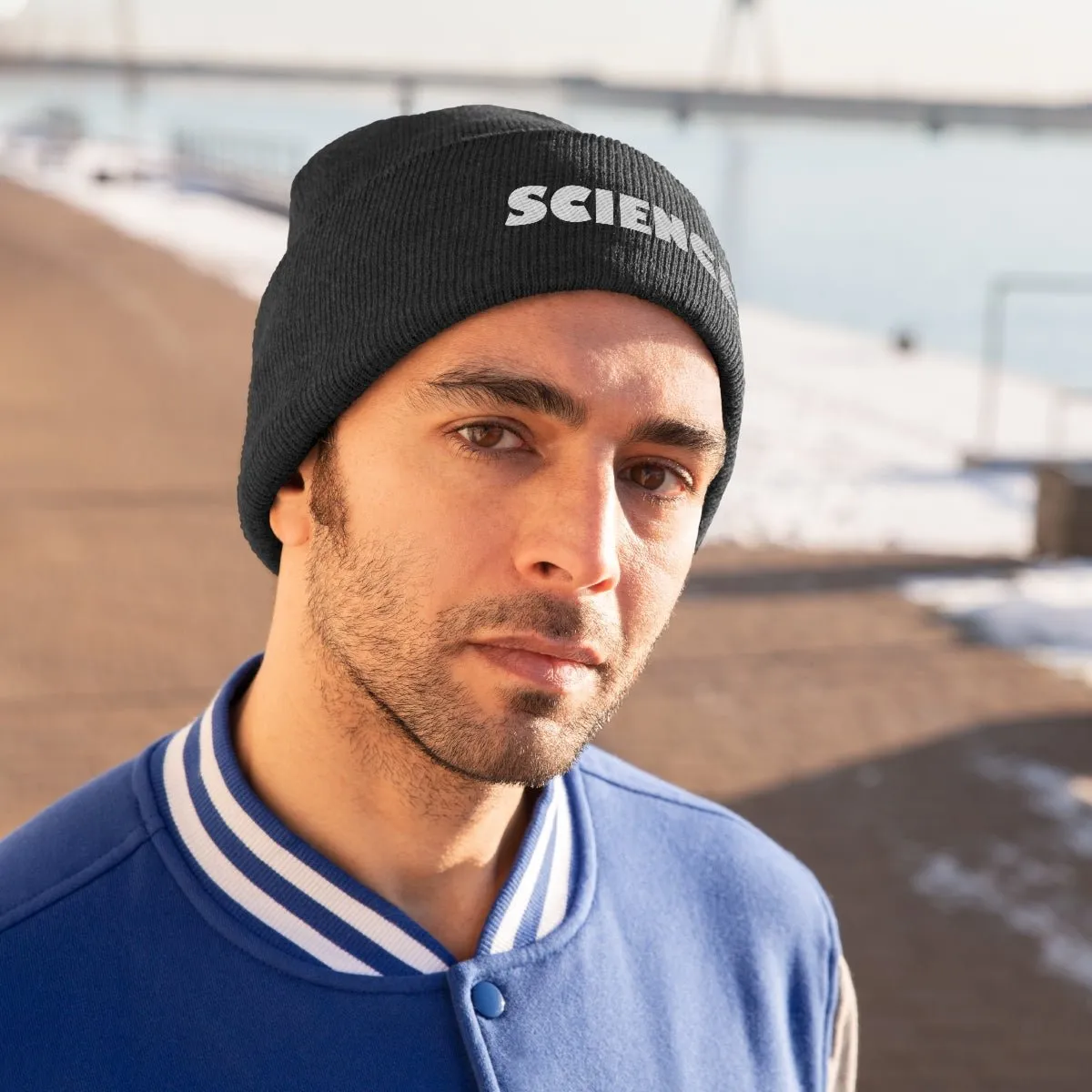 Science Knit Beanie | Great gift for the scientist, teacher or other brilliant people