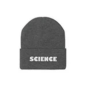 Science Knit Beanie | Great gift for the scientist, teacher or other brilliant people