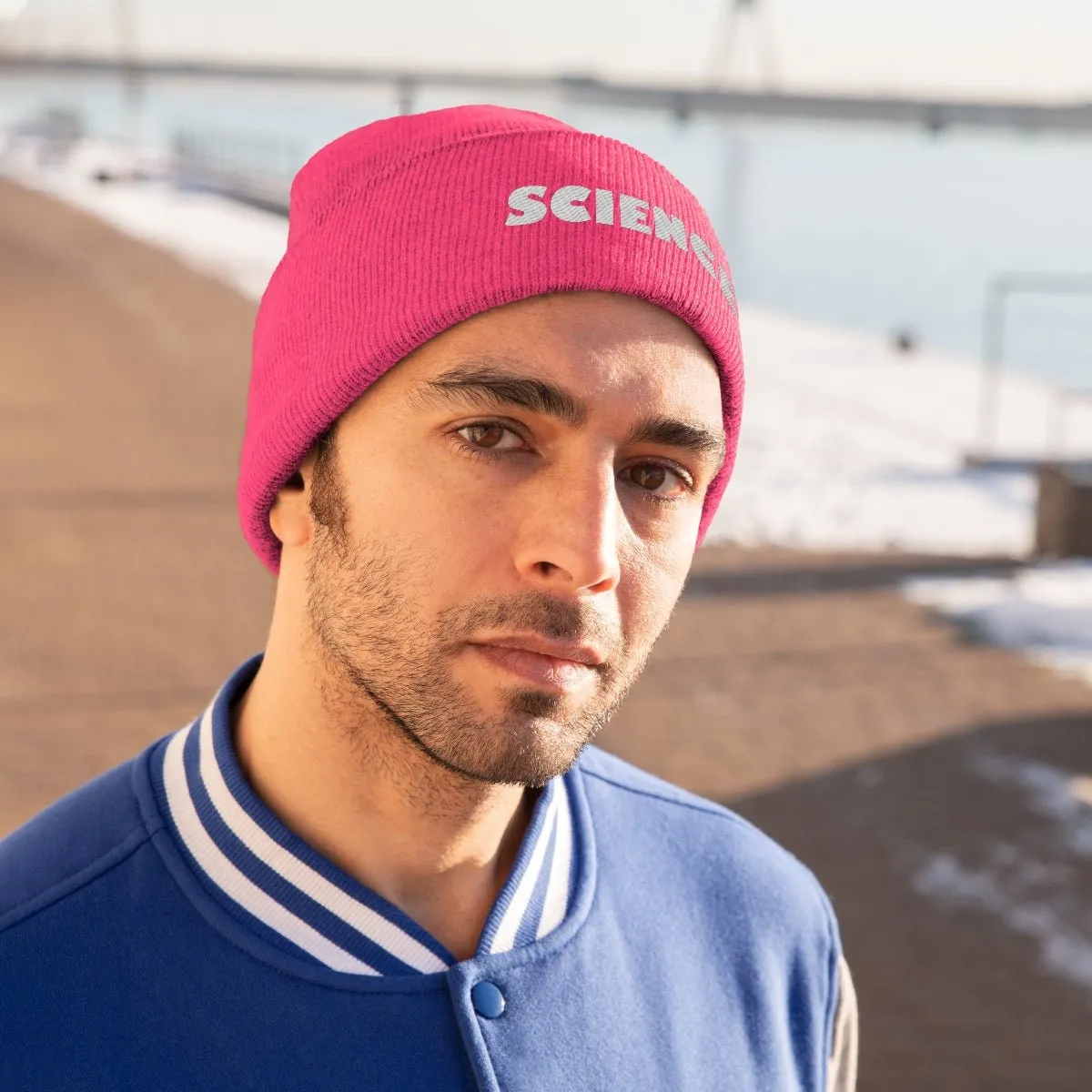 Science Knit Beanie | Great gift for the scientist, teacher or other brilliant people