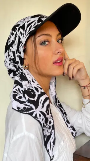 Stunning Cap With Brim | Popular Tie Back Hat Scarf Visor Cap To Conceal All Your Hair For The Sun Pool Beach | Baseball Hat