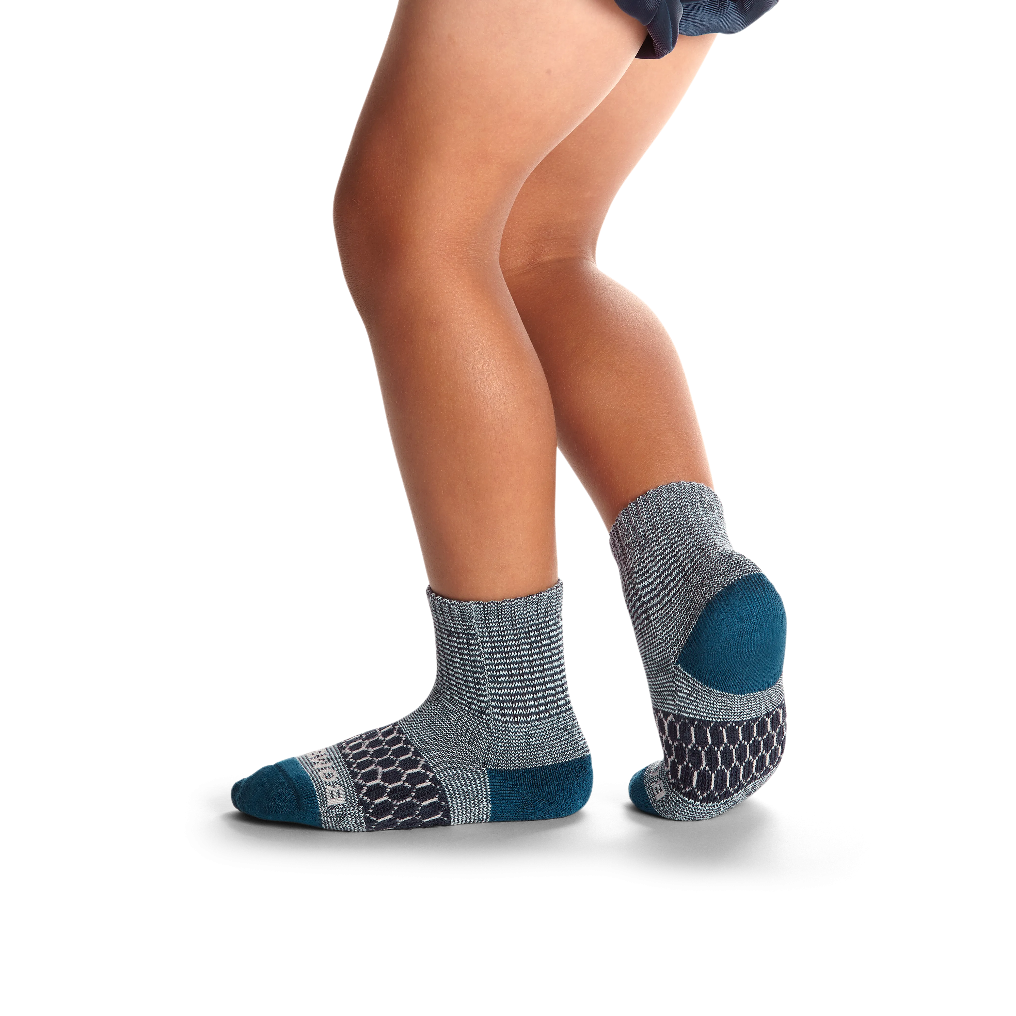 Toddler Microstripe Calf Sock 4-Pack