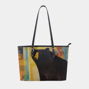 Women's Tote Bag | PU 314 bear print